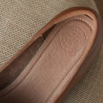 Aveline Genuine Leather Heels