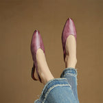 Juliet Genuine Leather Flats