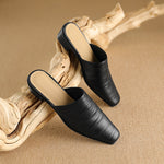 Sorrento Genuine Leather Mules