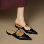 Vieste Genuine Leather Mules