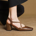 Blaire Leather Heels