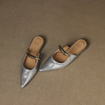 Vieste Genuine Leather Mules