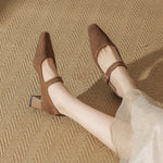 Capri Suede Heels
