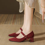 Capri Suede Heels