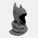 Solid Unisex Warm Winter Funky Rabbit Ear Knit Beanie Hat