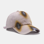 Gradient Pattern Washed Baseball Cap