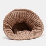 Hand-woven Winter Thick Bucket Hat