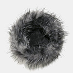 Faux Fox Fur Thickened Fur Plush Bucket Hat