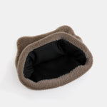 Cute Bear Ear Shape Warm Knitted Hat