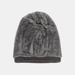 Double-Layer Thick Winter Knit Beanie Hat Skull Cap For Men And Women
