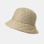 Ultra-light Thick Quilted Solid Color Fisherman Hat