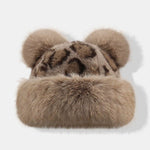 Faux Fur Thickened Warm Ear-covering Beanie Hat