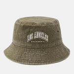 Retro Soft Top Distressed Bucket Hat