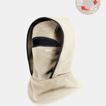 Outdoor Winter Warmth Three-in-one Design Balaclava Hat