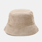 Casual Retro Corduroy Fisherman Hat