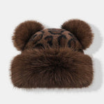 Faux Fur Thickened Warm Ear-covering Beanie Hat