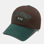 Retro Boston Embroidered Baseball Cap