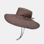 Large Brim Outdoor Mountaineering Sun Protection Breathable Quick-drying Bucket Hat