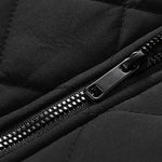 Faux Fur Lined Hooded Quilted Coat
