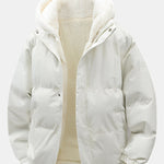 2 In 1 Teddy Hooded Puffer Coat