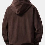 Corduroy Hoodie With Kangaroo Pocket & Corduroy Jogger Pants