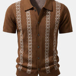 Geometric Knit Shirt