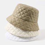 Ultra-light Thick Quilted Solid Color Fisherman Hat