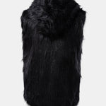 Faux Fur Hooded Vest