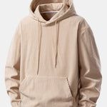 Corduroy Hoodie With Kangaroo Pocket & Corduroy Jogger Pants