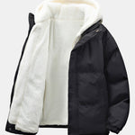 2 In 1 Teddy Hooded Puffer Coat