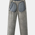 3 Pieces Teddy Lined Straight Leg Polar Fleece Pants