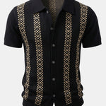 Geometric Knit Shirt