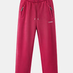 Teddy Lined Straight Leg Polar Fleece Pants