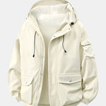 Corduroy Hooded Jacket