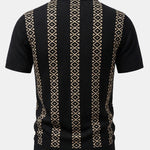 Geometric Knit Shirt