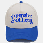 Expensive & Difficult Embroidery Baseball Cap
