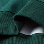 Relax Fit Milano Print Contrast Zipper Polo Sweatshirt