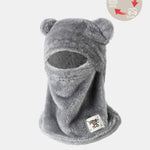 Bear Ear Hat Warm Balaclava Hat