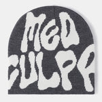 Street Fashion Letter Jacquard Unisex Knitted Hat