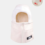 Zippered Windproof Thickened Warm Balaclava Hat