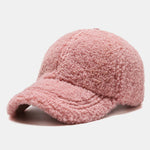 Teddy Fleece Thick Warm Baseball Cap