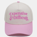 Expensive & Difficult Embroidery Baseball Cap