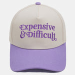 Expensive & Difficult Embroidery Baseball Cap