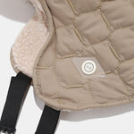 Winter Thickened Plush Warm Earflap Hat Reversible Design For Wearing On Both Sides