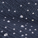 Dual-Sided Sparkling Rhinestone Fashionable Beanie Hat