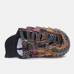 Bohemian Geometry Jacquard Pattern Baseball Cap