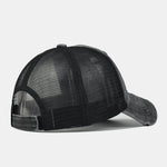 Mountain Patch Embroidery Distressed Baseball Cap