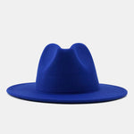 Wide Brim Panama Felt Hat