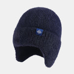Winter Knit Beanie Hat With Ears Flaps Protection