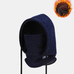 Unisex Warm Windproof Knitted Balaclava Hat With Ski Mask Face Cover